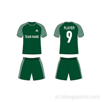 OEM New Model Sublimation Imprimindo Jersey de Futebol